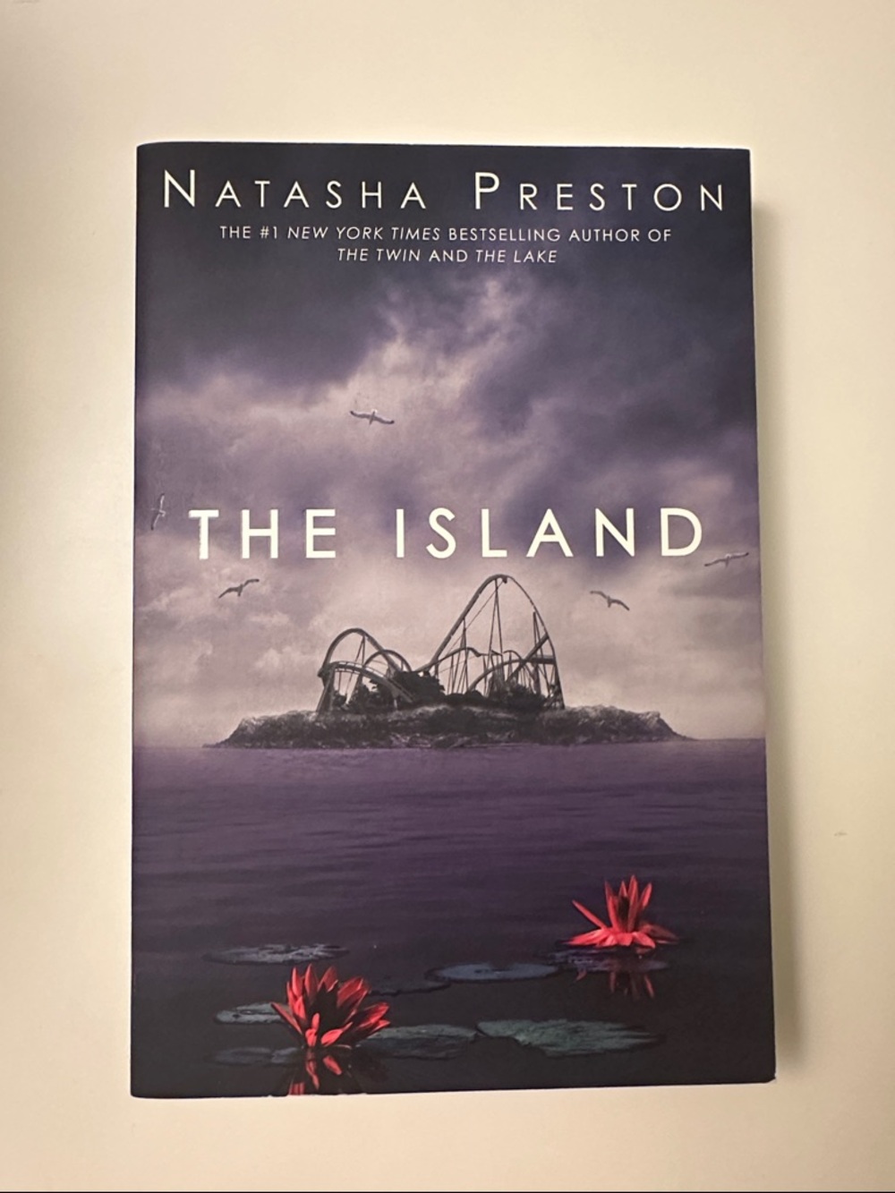Barnes & Noble Purple and Red "The Island" by Natasha Preston